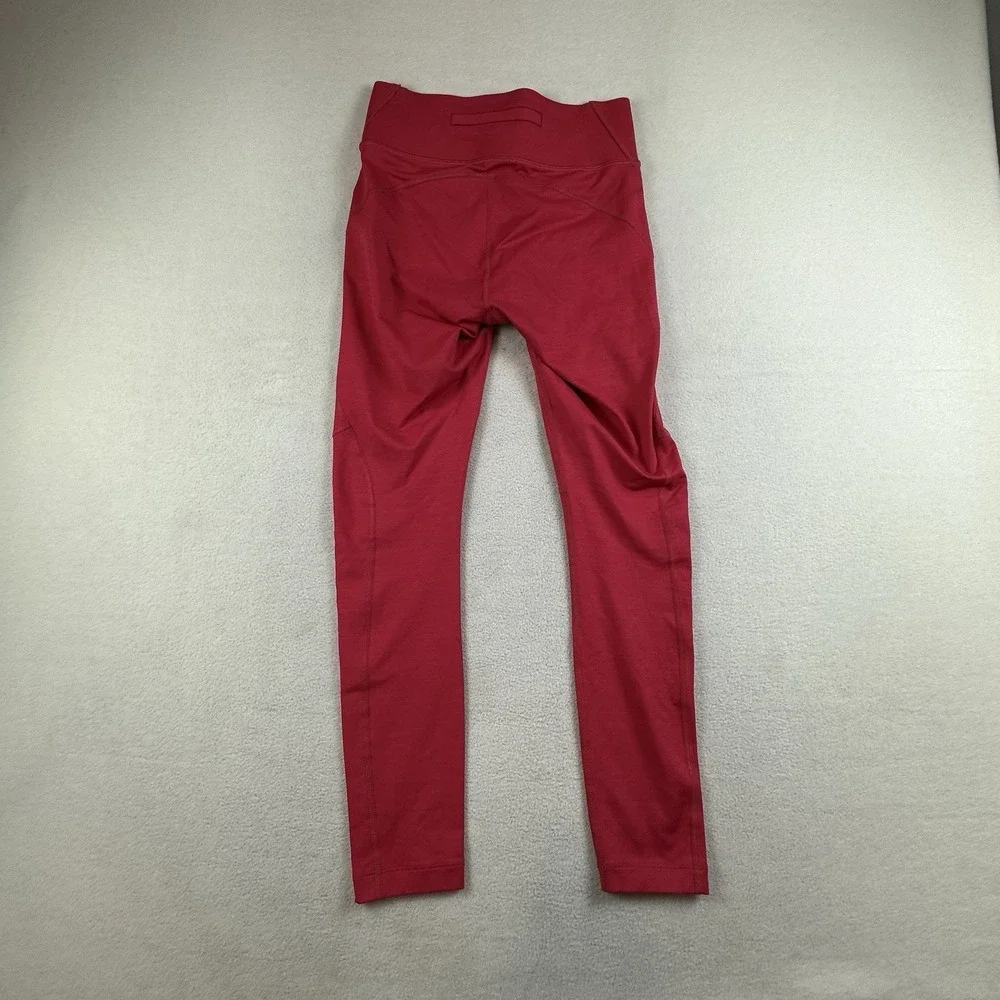 Outdoor Voices TechSweat Core 7/8 Leggings Womens XS Red Performance Yoga Gym
